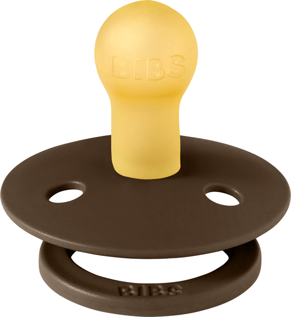 Bibs  Colour Kauçuk Emzik - Mocha - Image 1