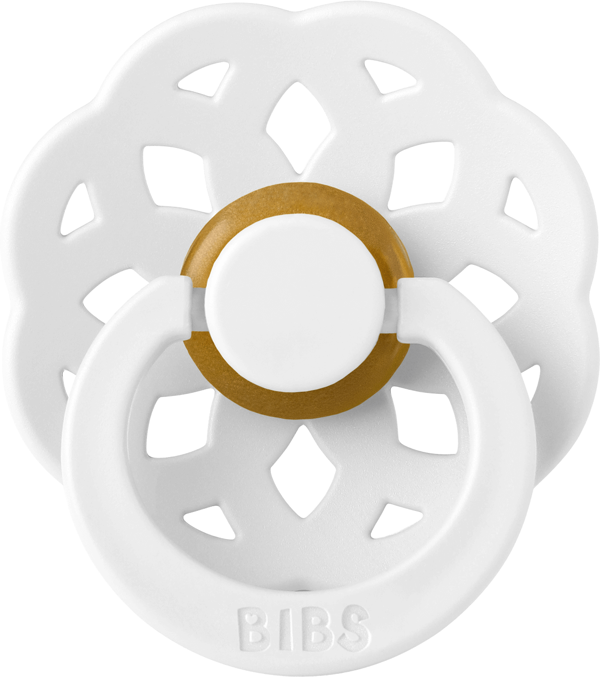 BIBS Boheme Kauçuk Emzik - White - Image 1