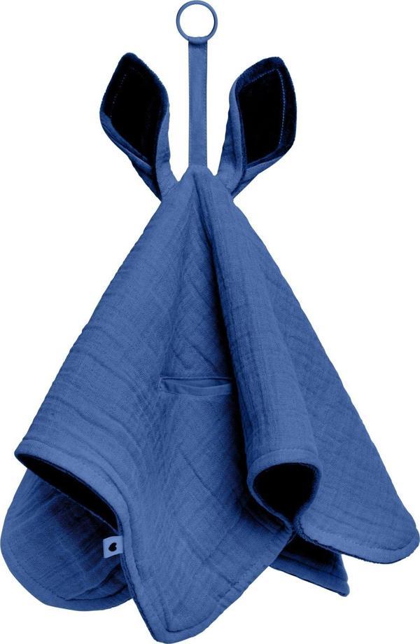 BIBS Cuddle Cloth Kangaroo Uyku Arkadaşı-Cornflower - Image 1