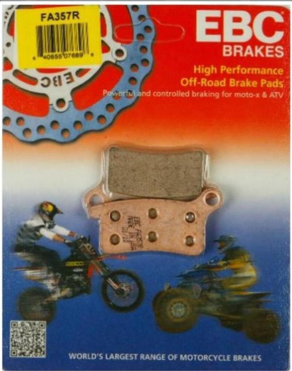 EBC FA357R MOTORCYCLE DISC PAD SET - Image 1