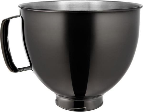 Kitchenaid 4,8 L Stand Mikser Için Paslanmaz Çelik Kase Parlak Siyah 5KSM5SSBRD  - Image 1