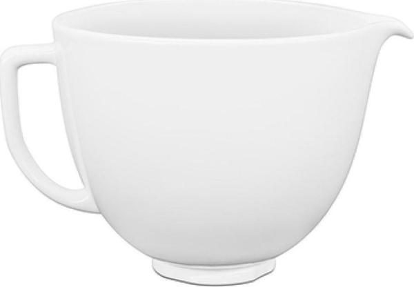 Kitchenaid 4,8 L Stand Mikser İçin Seramik Kase - 5KSM2CB5LW- White - Image 1