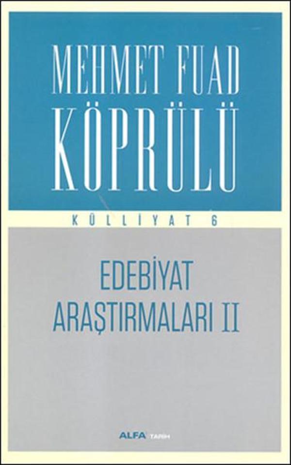 Edebiyat Araştırmaları 2 - Külliyat 6 - Alfa Yayıncılık - Image 1