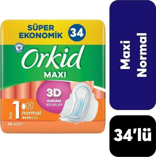 Orkid Maxi 3D Koruma 34'Lu Normal Boy - Image 1