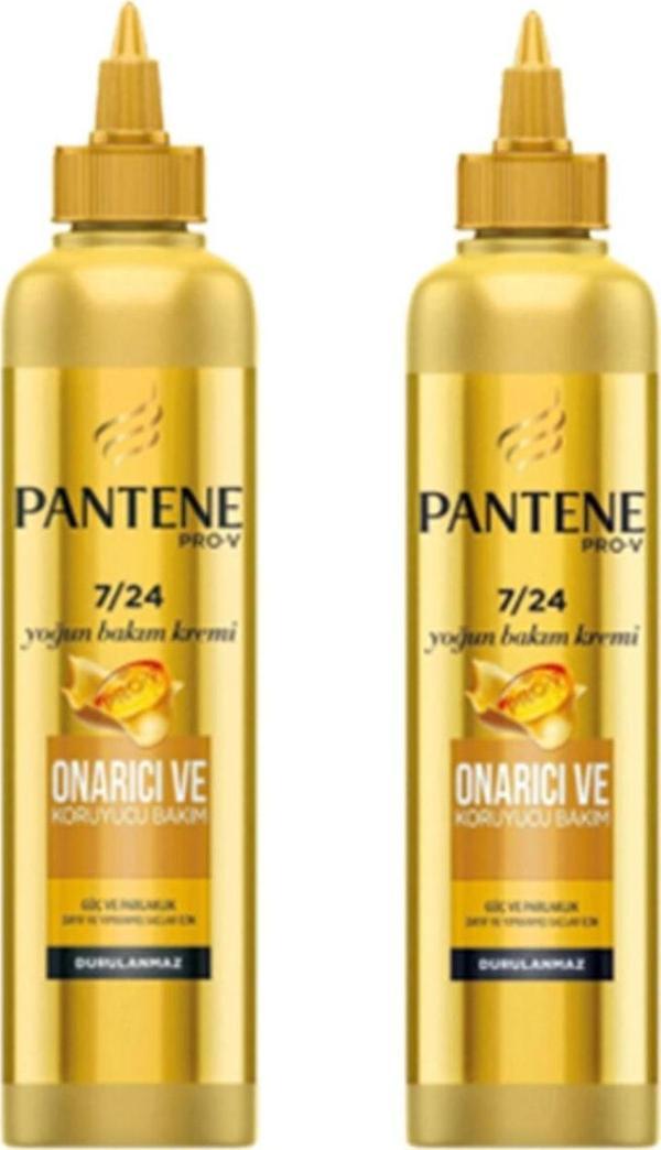 Pantene 7/24 Onarıcı Ve Koruyucu Saç Bakım Kremi 300 Ml X2 Adet - Image 1