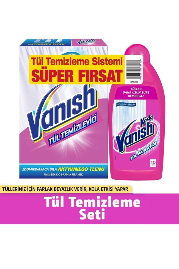 Vanish Kosla Tül Temizleyici Toz 400 Gr + Parlatıcı 450 ml - Image 1
