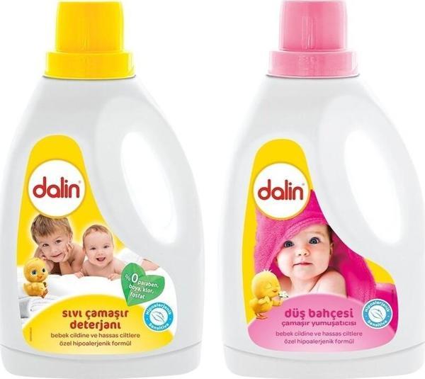 Dalin Sıvı Çamaşır Deterjanı 1500 ml. Düş Bahçesi Yumuşatıcı 1500 ml. - Image 1