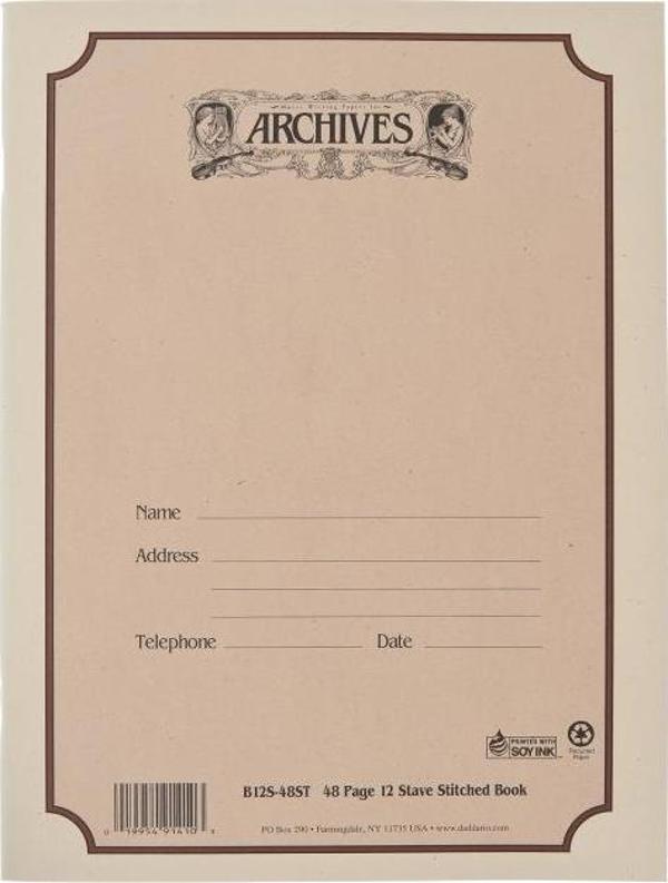 DADDARİO B12S48ST ARCHIVES NOTA DEFTERI 12 SATIR 48 SAYFA - Image 1