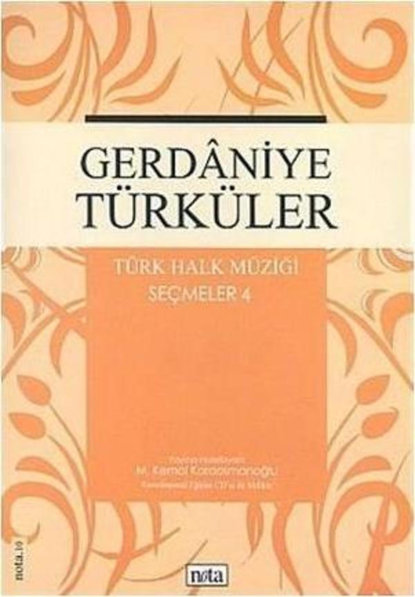 NTY-033 TÜRK HALK MÜZİĞİ GERDANİYE TÜRKÜLERİ - Image 1