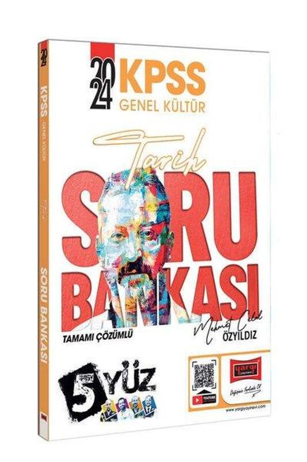 2024 KPSS Genel Kültür 5Yüz Tarih Soru Bankası - Yargı Yayınları - Image 1