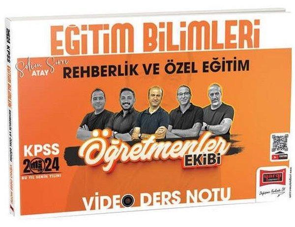 2024 KPSS Eğitim Bilimleri Rehberlik ve Özel Eğitim Öğretmenler Ekibi Video Ders Notları - Yargı Yayınları - Image 1
