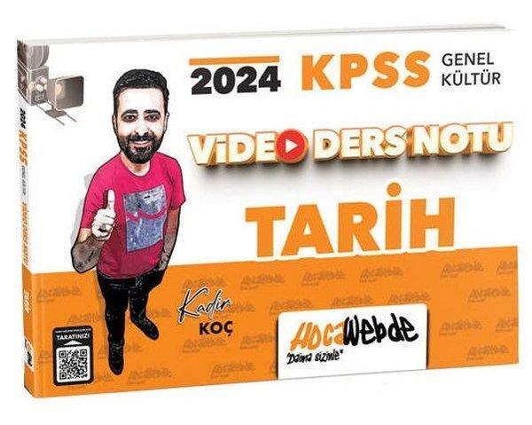 2024 KPSS Genel Kültür Tarih Video Ders Notu - Hoca Webde Yayınları - Image 1
