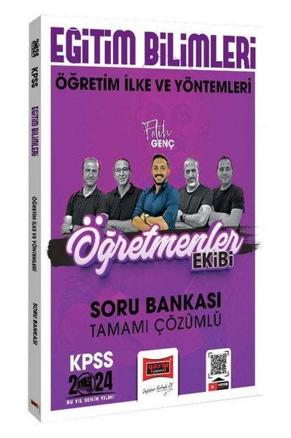 2024 KPSS Eğitim Bilimleri Öğretmenler Ekibi Öğretim İlke ve Yöntemleri Tamamı Çözümlü Soru Bankası - Yargı Yayınları - Image 1