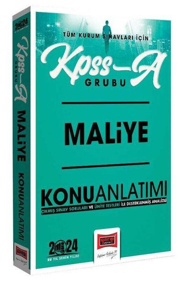 2024 KPSS A Grubu ve Tüm Kurumlar İçin Maliye Konu Anlatımı - Yargı Yayınları - Image 1