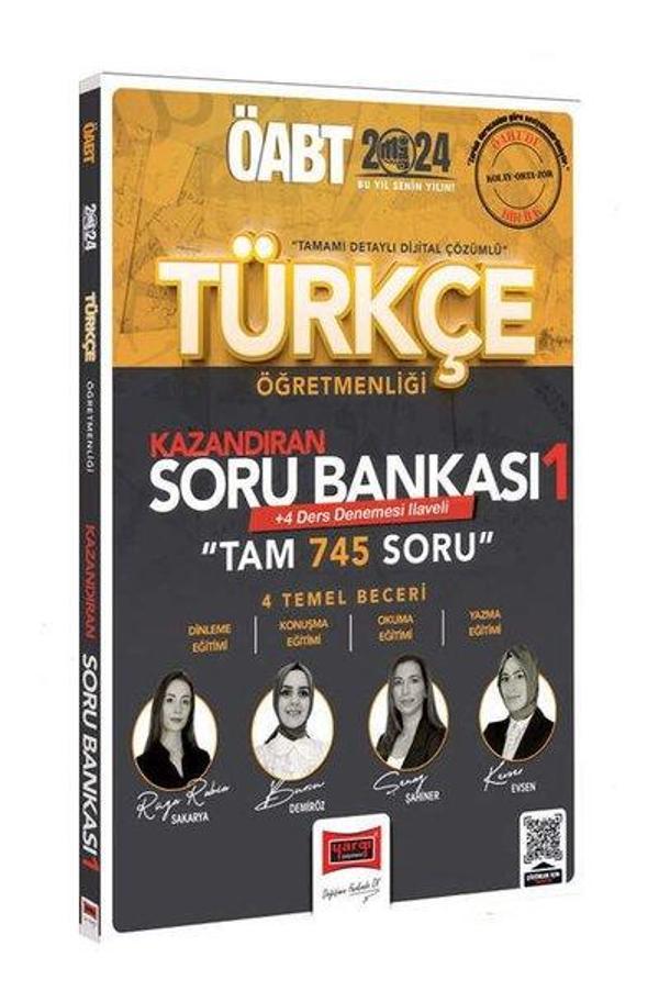 2024 ÖABT Türkçe Öğretmenliği Kazandıran Soru Bankası 1 - Yargı Yayınları - Image 1