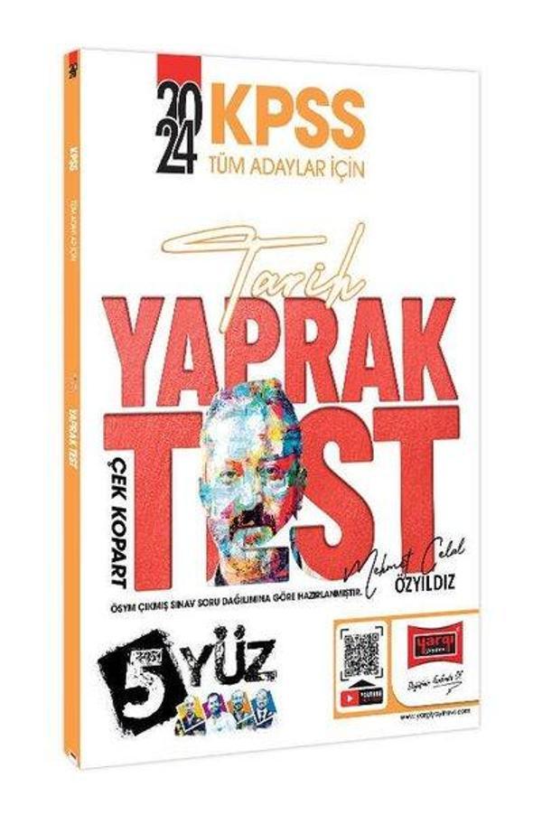 2024 KPSS Tüm Adaylar İçin 5Yüz Tarih Çek Kopart Yaprak Test - Yargı Yayınları - Image 1