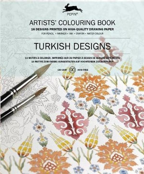 Turkish Designs: Artists' Colouring Book - Pepin Press - Image 1