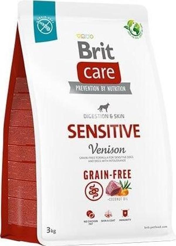 Brit Care Sensitive Digestion & Skin Geyikli Tahılsız Yetişkin Köpek Maması 3 Kg - Image 1