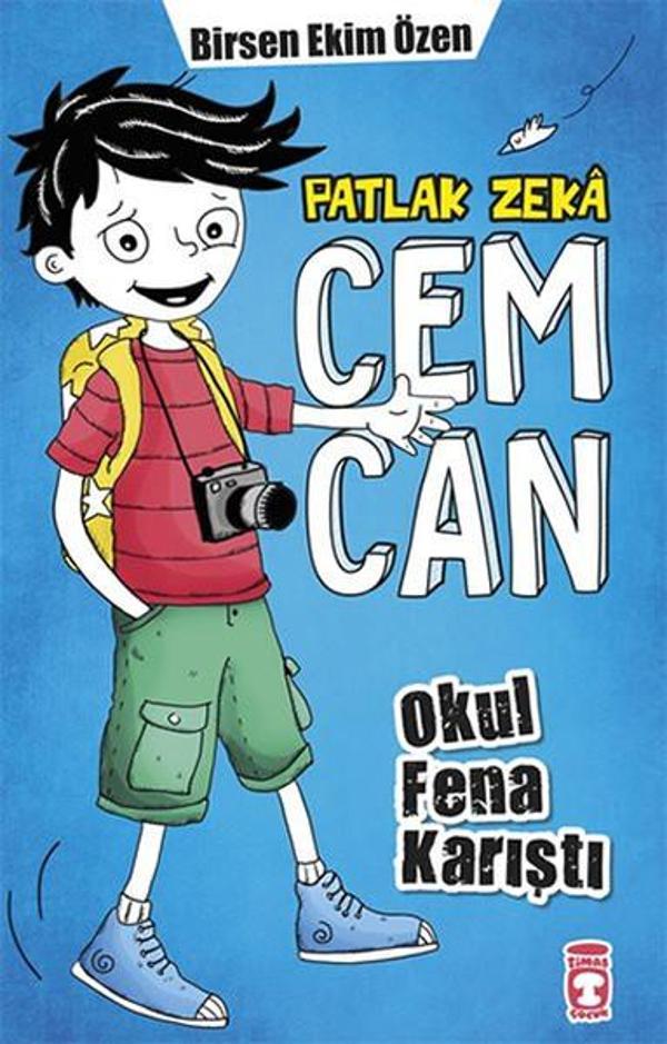 Patlak Zeka Cemcan 1 - Okul Fena Karıştı - Timaş Çocuk - Image 1