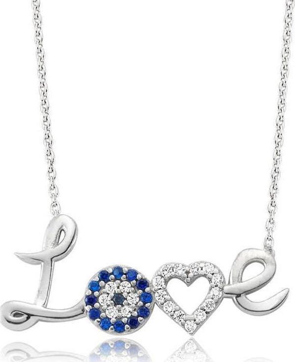 himarry 925 Ayar Gümüş Love Kadın Gümüş Kolye - Image 1