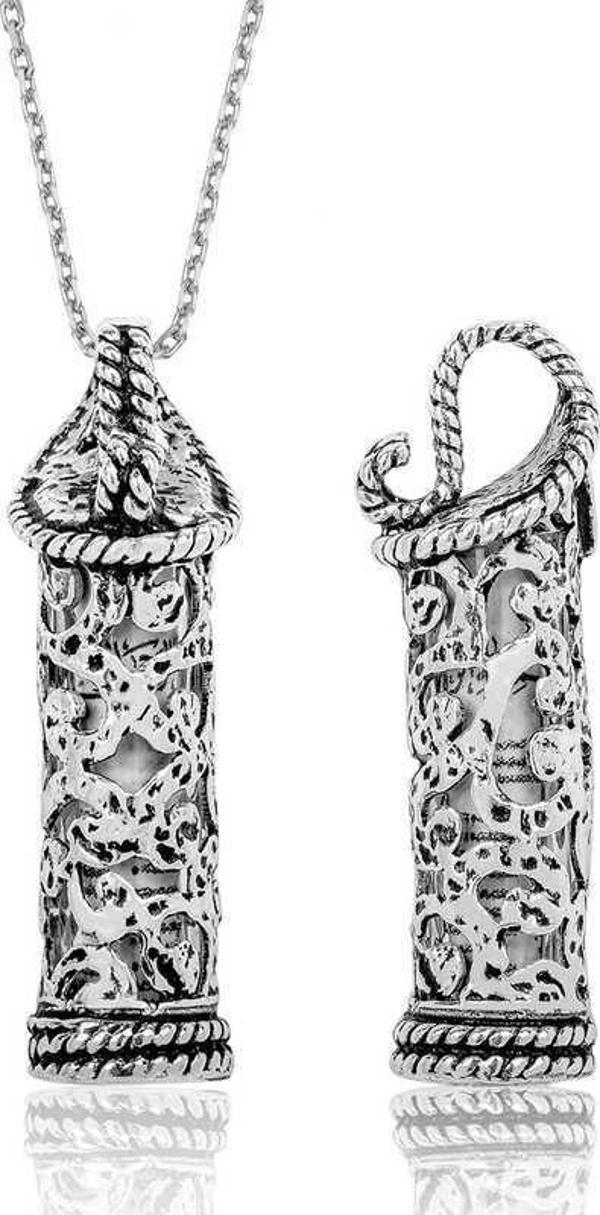 himarry 925 Ayar Gümüş Cevşen Kadın Gümüş Kolye - Image 1