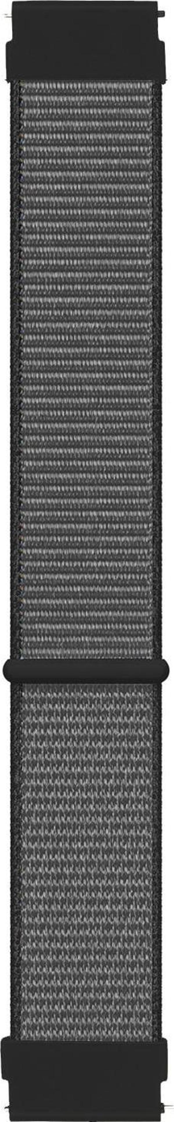 Microsonic Garmin Vivoactive 4 Hasırlı Kordon Woven Sport Loop Gri - Image 1