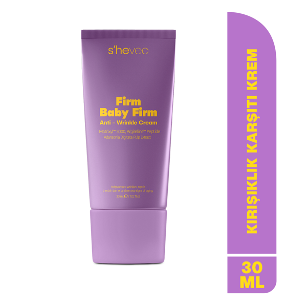 FIRM BABY FIRM - Yaşlanma ve Kırışıklık Karşıtı Onarıcı Bakım Kremi | Peptit Kompleksi 30ml - Image 1