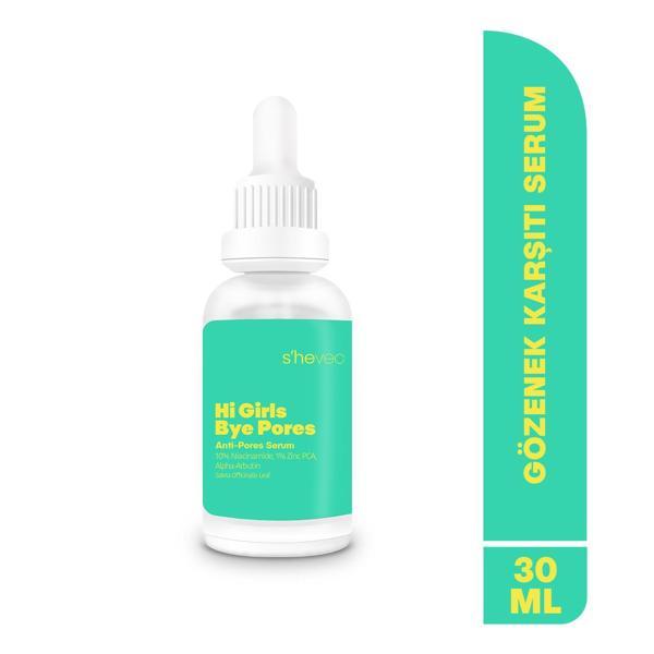 HI GIRLS BYE PORES - Sivilce Ve Leke Karşıtı Arbutin %2 Niacinamide %10 ZİNC PCA %1 Serum 30 ml - Image 1