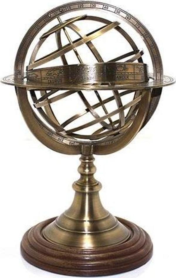 himarry Pirinç Usturlab 50 Cm Dekoratif Hediyelik - Image 1