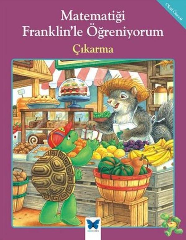 Matematiği Franklin'le Öğreniyorum - Çıkarma - Mavi Kelebek - Image 1