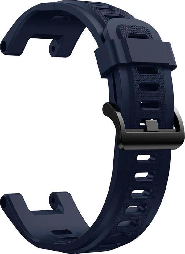 Microsonic Amazfit T-Rex Pro Kordon Silicone Sport Band Lacivert - Image 1