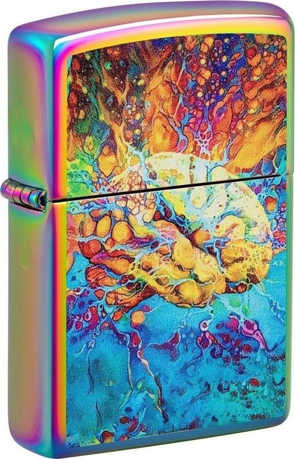 Zippo Çakmak 49787 Psychedelic Brain Design - Image 1