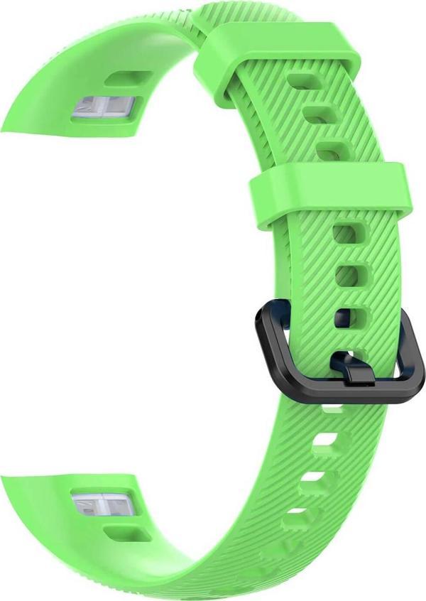 Microsonic Huawei Honor Band 4 Kordon, Silicone Sport Band Yeşil - Image 1