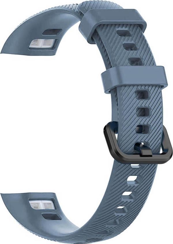 Microsonic Huawei Honor Band 4 Kordon, Silicone Sport Band Gri - Image 1