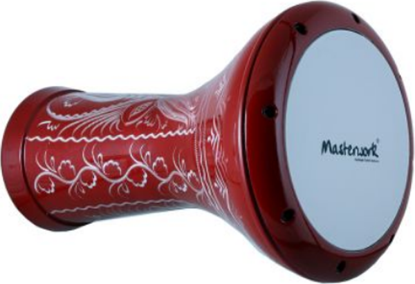 MASTERWORK ÇÖMLEK DARBUKA ERZİNCAN İŞLEMELİ KIRMIZI - Image 1