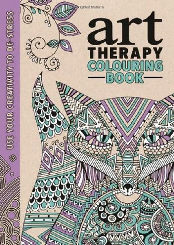 The Art Therapy Colouring Book - Michael O Mara - Image 1