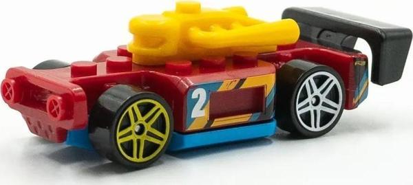 Hot Wheels Tekli Araba HKJ89, Brick Rides Bricking Speed Oyuncak Araba - Image 1