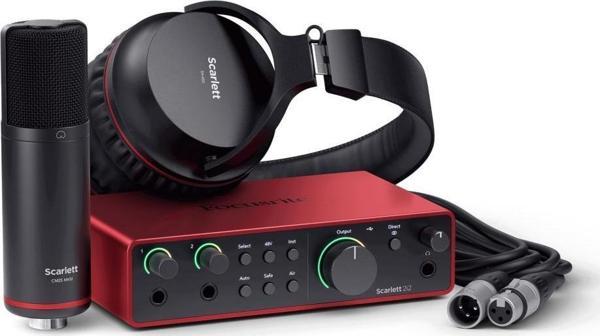 Focusrite Scarlett 2i2 Studio Gen 4 Kayıt Paketi - Image 1
