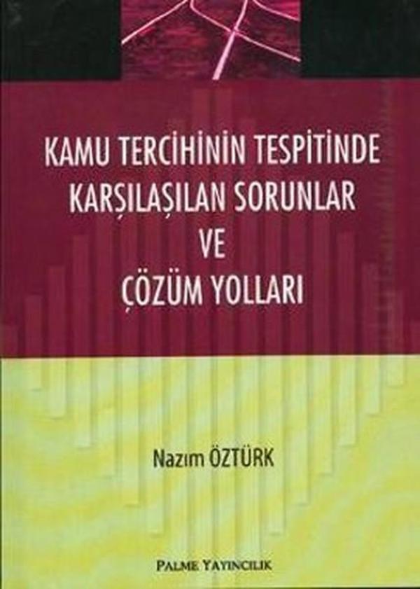 Kamu Tercihinin Tespitinde Karşılaşılan Sorunlar ve Çözüm Yolları - Palme Yayınları - Image 1