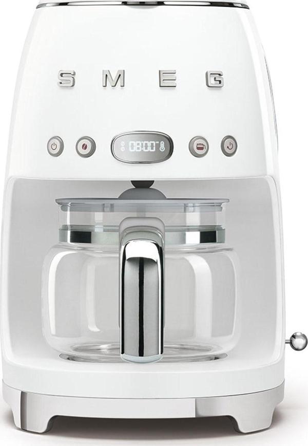 Smeg DCF02WHEU Beyaz 1.4 Litre 10 Bardak Filtre Kahve Makinası - Image 1