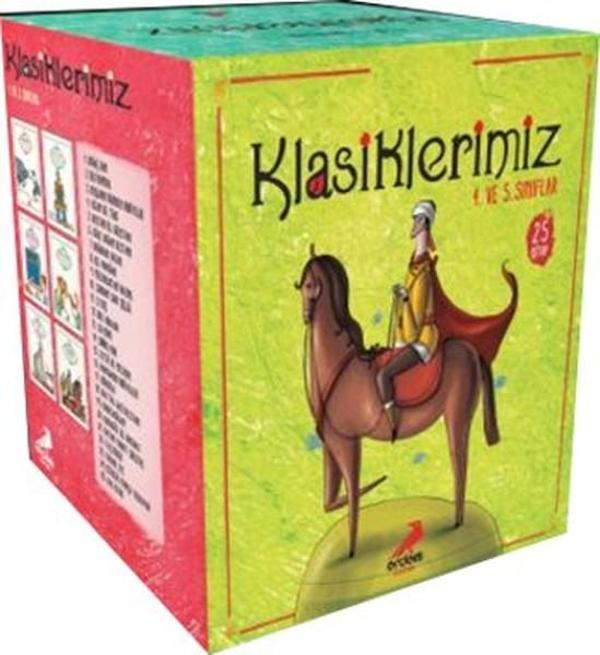 Klasiklerimiz 25 Kitap Takım - Erdem Çocuk - Image 1