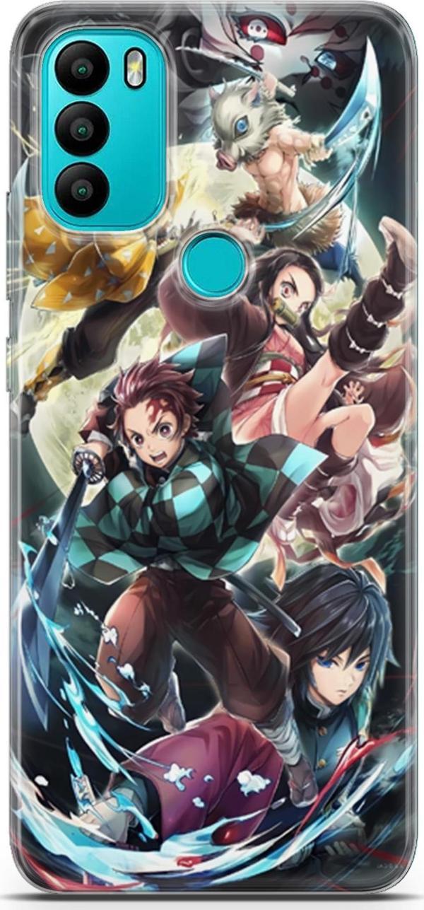 General Mobile Gm 21 Plus için Anime 5 Koruyucu Kılıf Demon Slayer I - Image 1