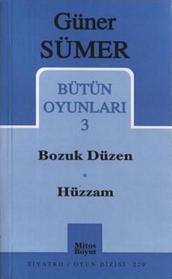 Bütün Oyunları 3: Bozuk Düzen / Hüzzam - Mitos Boyut Yayınları - Image 1