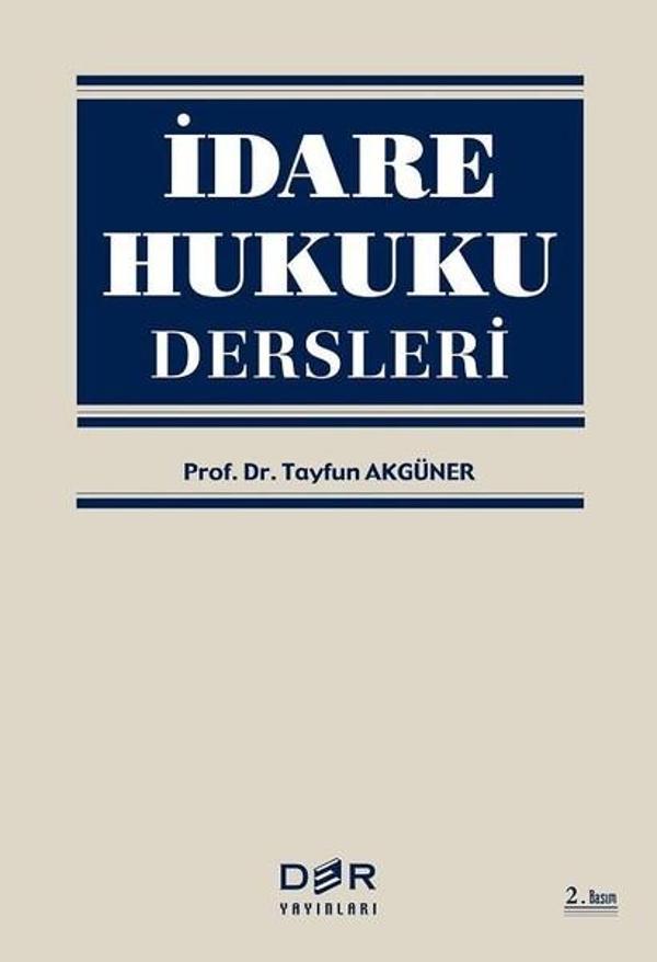 İdare Hukuku Dersleri - Der Yayınları - Image 1