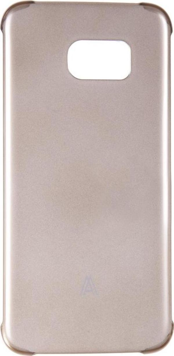 Anymode Galaxy S7 Edge ile Uyumlu Uv Hard Kılıf Gold - Image 1