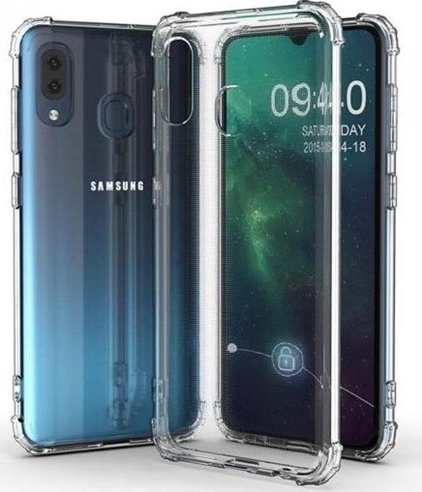 Blogy Galaxy A10s ile Uyumlu Crystal Fit Kılıf Crystal Clear - Image 1