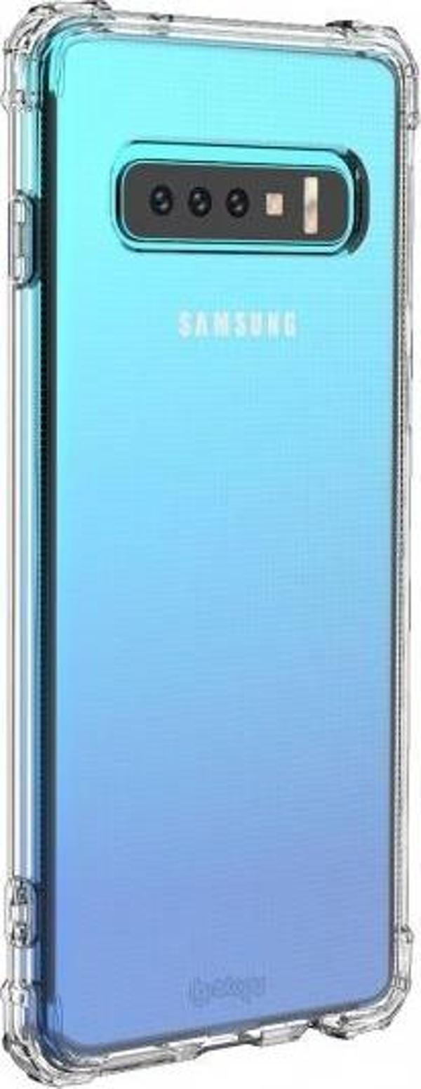 Blogy Galaxy S10 ile Uyumlu Crystal Fit Kılıf Crystal Clear - Image 1