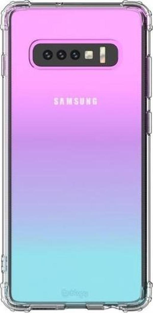 Blogy Galaxy S10 Plus ile Uyumlu Crystal Fit Kılıf Crystal Clear - Image 1