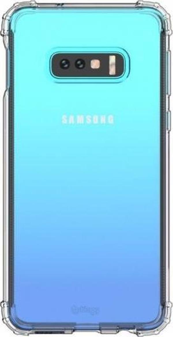 Blogy Galaxy S10e ile Uyumlu Crystal Fit Kılıf Crystal Clear - Image 1