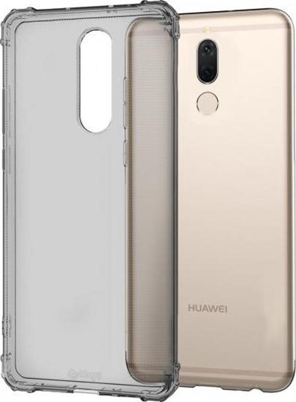 Blogy Mate 10 Lite ile Uyumlu Crystal Fit Kılıf Smoke Black - Image 1